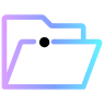 Open folder